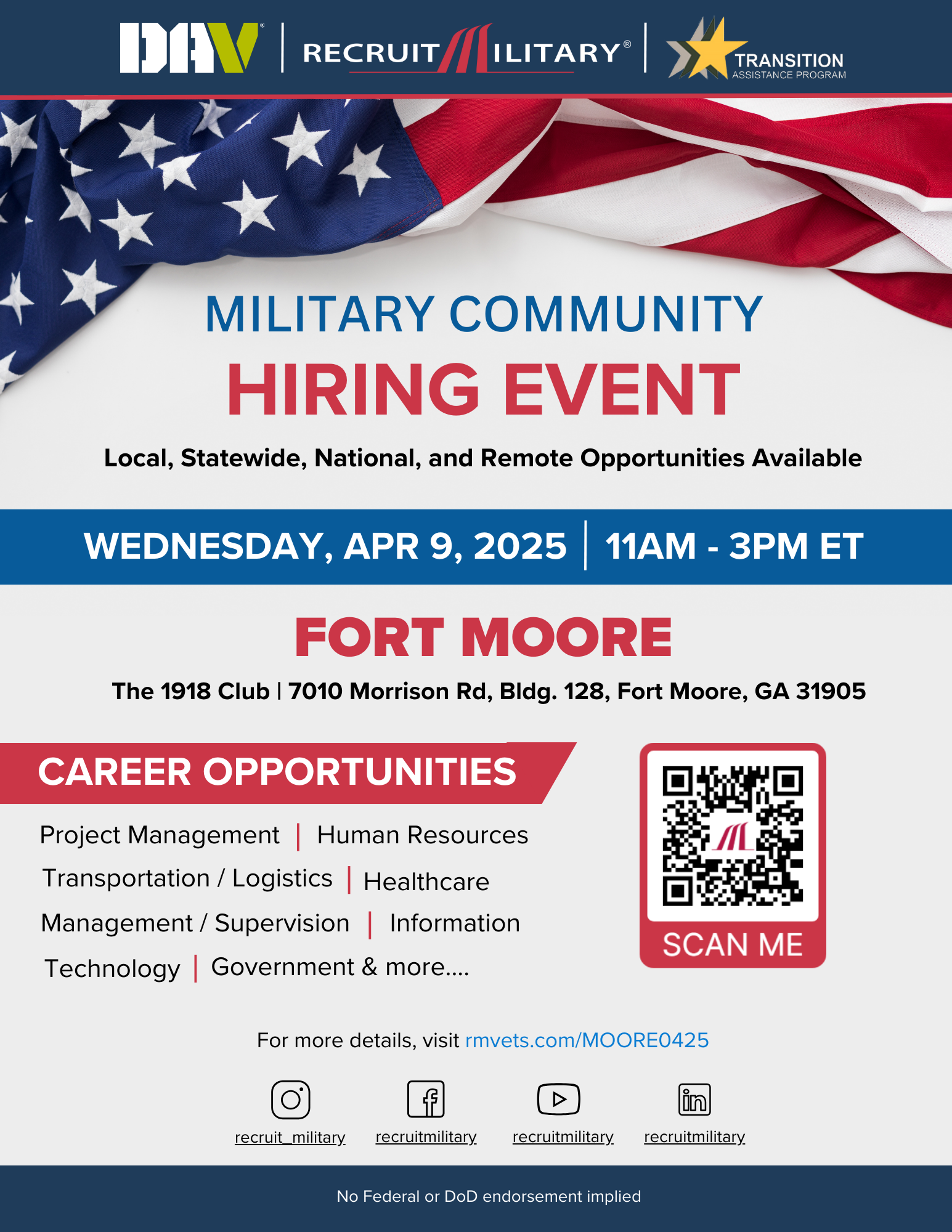 Fort Benning GA CIA Nov 6